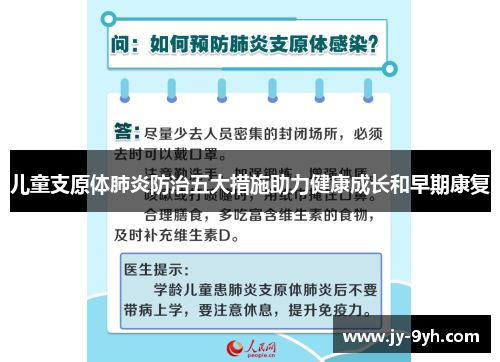 儿童支原体肺炎防治五大措施助力健康成长和早期康复